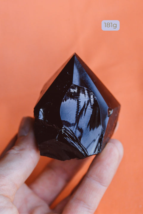 Obsidienne Noire • Pointes Brutes