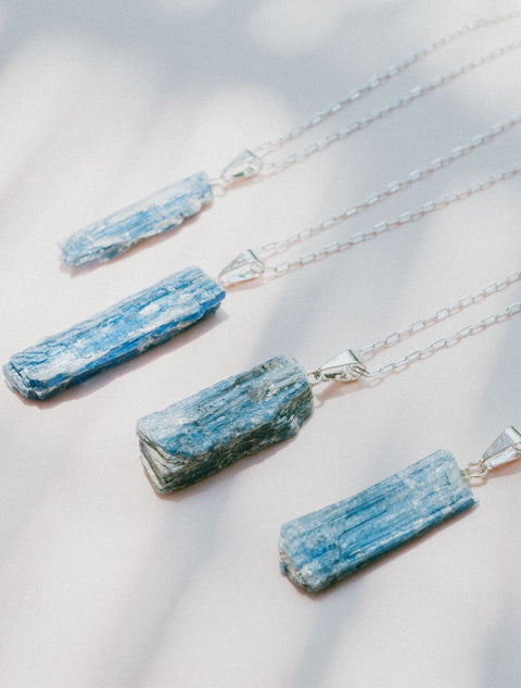 Collier RAW • Blue Kyanite