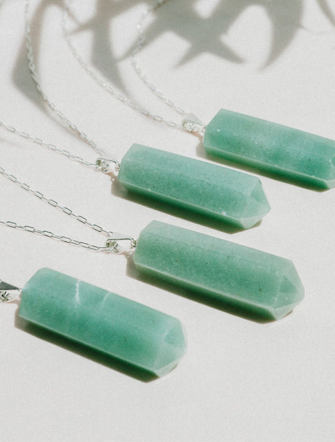 Collier LAVI Or • Aventurine