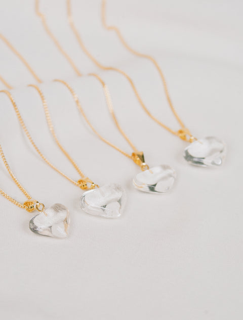 Cuore Necklace • Rock Crystal
