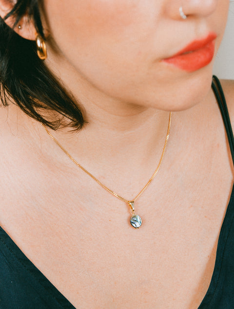 Myu necklace • Mother-of-pearl Abalone (Abalone)
