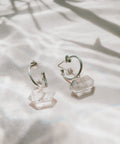 boucles d'oreilles argent quartz bijoux laboboá