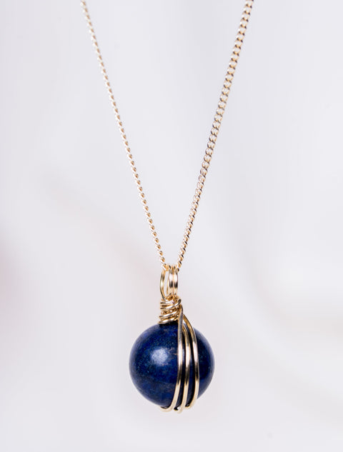 STAR Necklace • Lapis Lazuli
