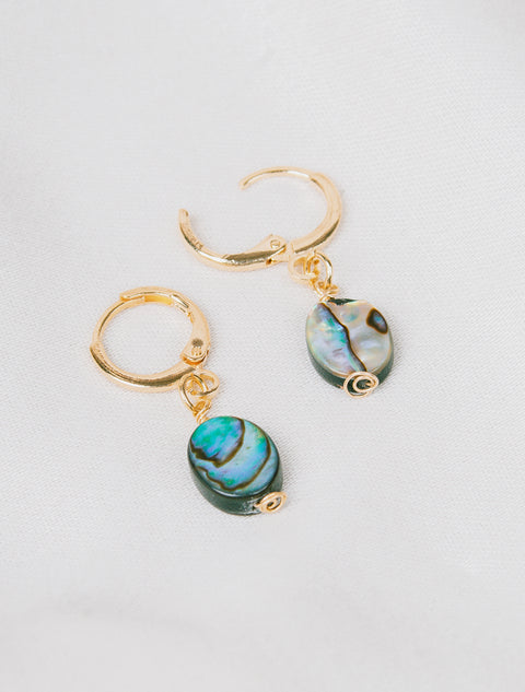 Boucles d'Oreilles BIA • Abalone