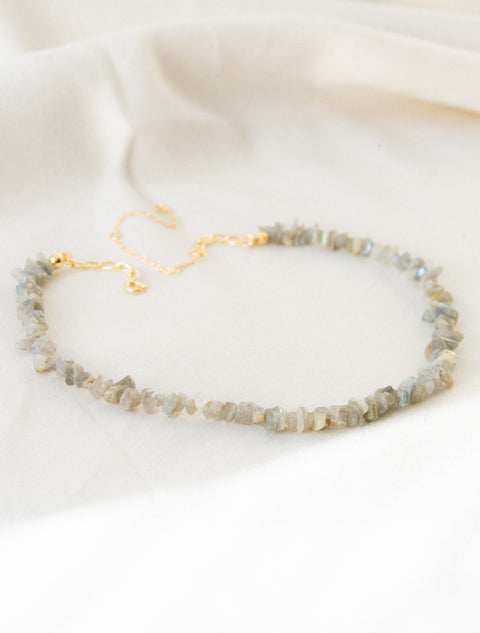 Collier RAW Shay • Labradorite