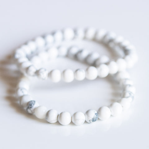Bracelet Perles Polies • Onyx