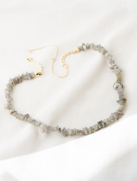 Collier RAW Shay • Labradorite