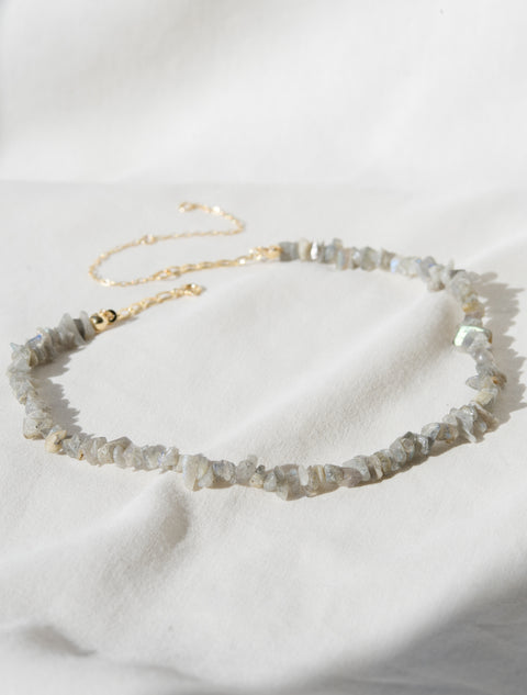 Collier RAW Shay • Labradorite