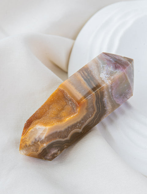 Agate • Pointe Biterminée 188g