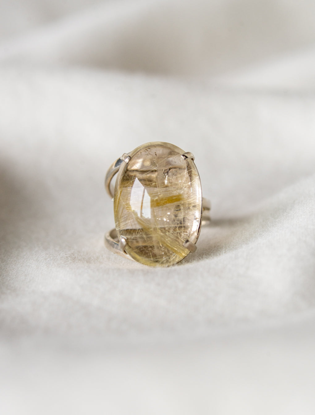 Bague L A Argent .925 Quartz Rutile La Bobo