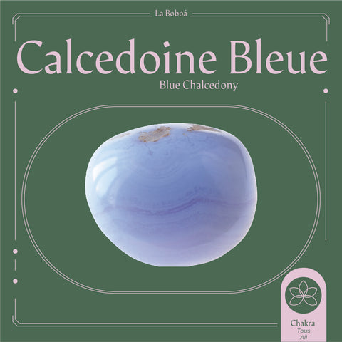 calcédoine bleue