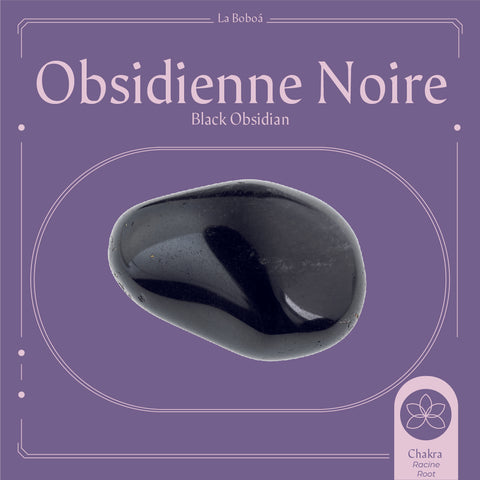 fiche obsidienne noire